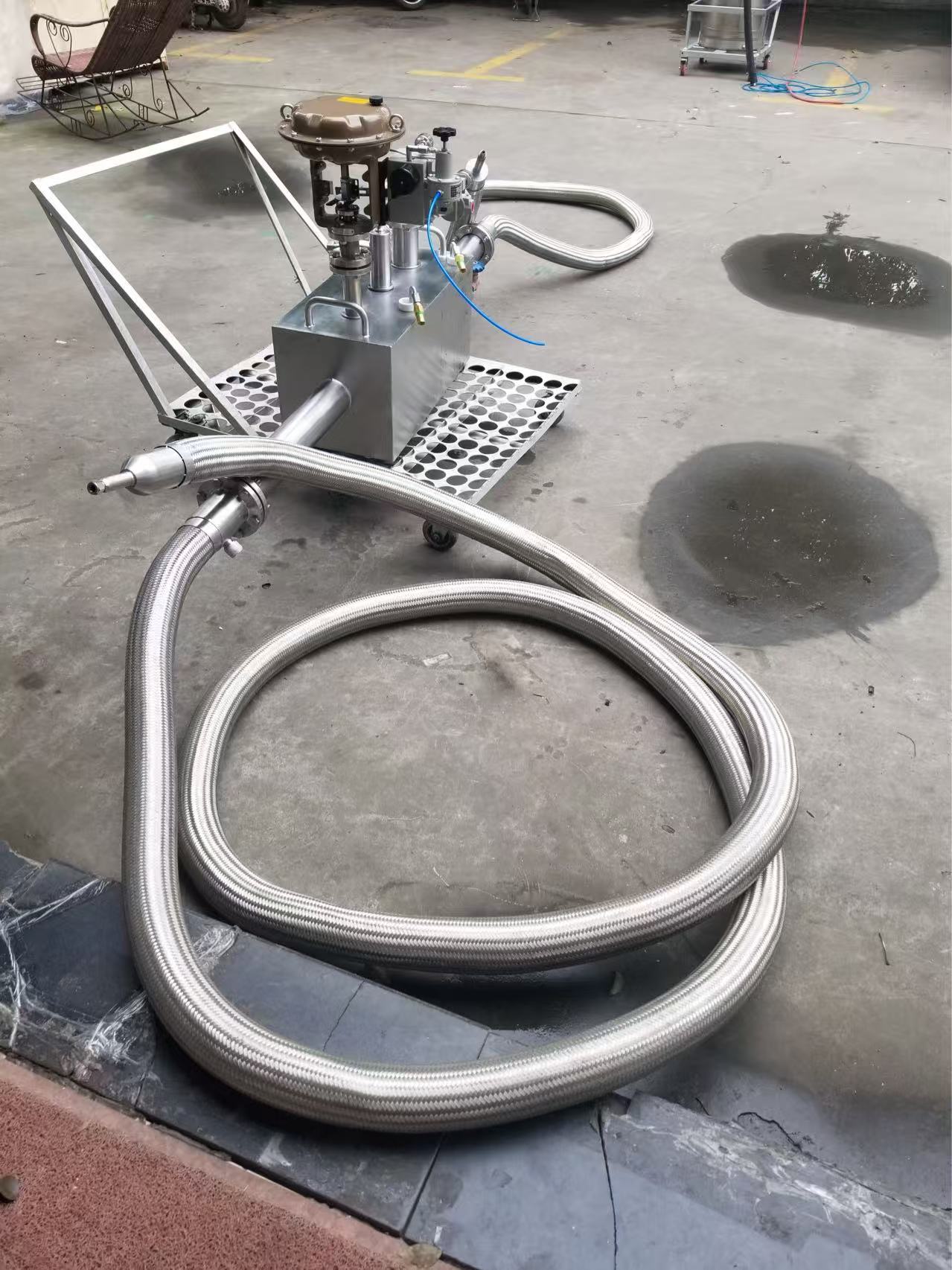 深冷閥箱液氮真空管